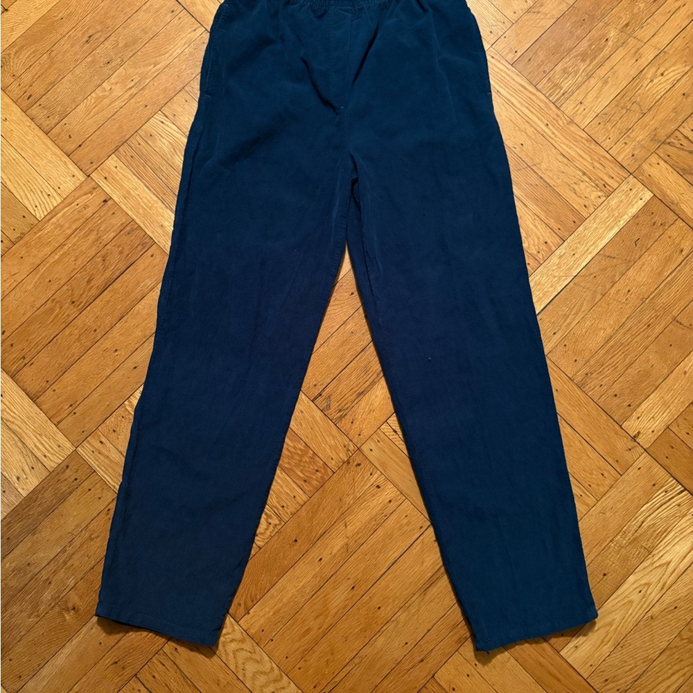 Navy Corduroy Pants Better Than Basic